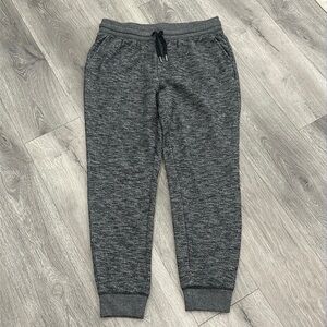 Women’s Mid-Rise Gray Street Joggers Grey Sweatpants Lounge Pant
